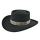 thumbnail image 1 of ¡Rebajas! Sombreros vaqueros Fdelink. Sombrero con protección solar UV para mujer y hombre. Sombrero unisex. Sombrero steampunk. Sombrero de copa. Sombrero decorativo con cinta de moda. Negro., 1 of 4