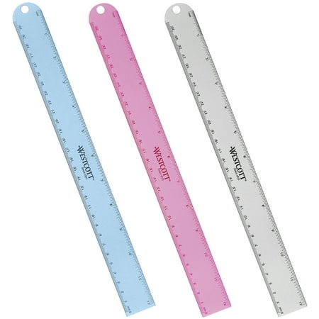 12" Aluminum Ruler