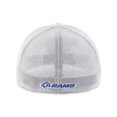thumbnail image 2 of Men's '47 White Los Angeles Rams Snowball Trophy Stretch Fit Hat, 2 of 3