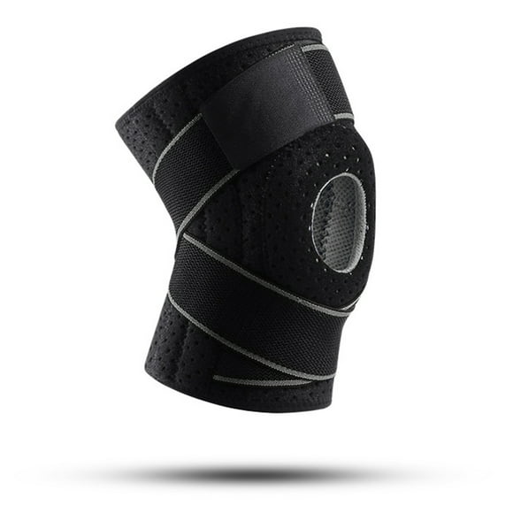 Labymos Bandage de Protection du Genou avec Support à Ressort Sport Knee Brace Réglable