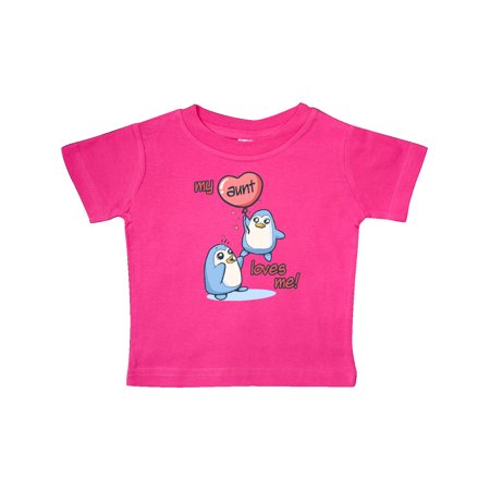 

Inktastic My Aunt Loves Me Gift Baby Boy or Baby Girl T-Shirt