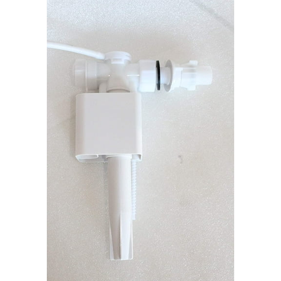 SIAMP 95L Compact 1/2 Inch Side Entry Plastic Inlet Float Valve by NuFlush. Includes 7/8 inch Screen adapter