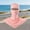 Pink, variant on Sun Protective Scarf Breathable Mesh Head Wrap for Women Men Outdoor Hiking Daily Use Lightweight Comfortable Stretchy Turtle Neck Gaiter Face Scarf for Women Leg Protectors Women Beach Hair