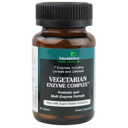 Futurebiotics végétarien complexe enzyme, 90 Ct