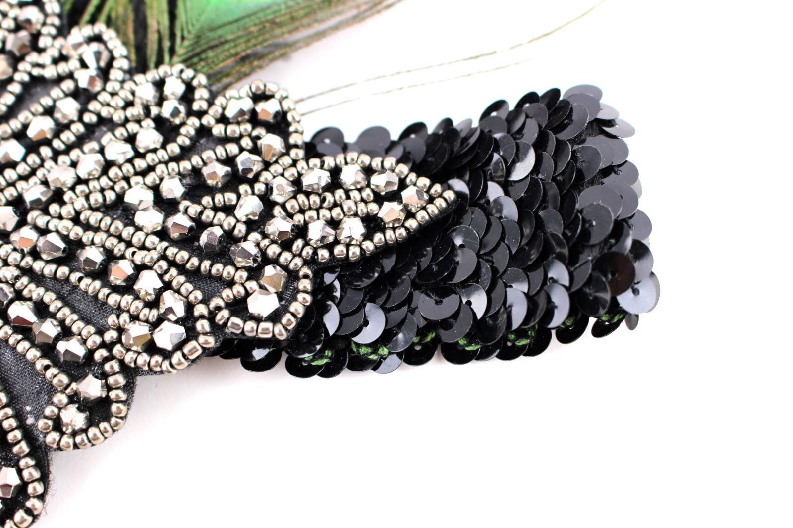 Peacock Feather headband Accessories Great Gatsby~Halloween Party KT00168