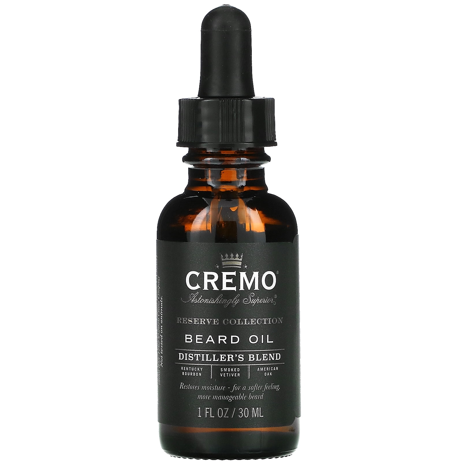 Cremo Reserve Collection, Beard Oil, Reserve Blend, 1 fl oz (30 ml
