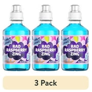 (3 pack) Tum-E Yummies Rad Raspberry Zing Flavored Water Drink Bottle, 10.1 fl oz