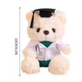 thumbnail image 3 of Wzzjkit Graduation Decorations 2025 Bear Doll, Congrats Grad Graduation Bear Student Doctoral Graduation Gifts for Any Schools or Grades 2025 Graduation Party Decorations Graduation Gift, 3 of 6