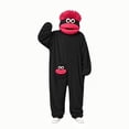 thumbnail image 7 of ZHANGDER Big Mouth Monster Onesie Wearable Onesie, Hooded Plush Fleece Soft Loungewear with Shoes, 2Y-2XL, 7 of 7