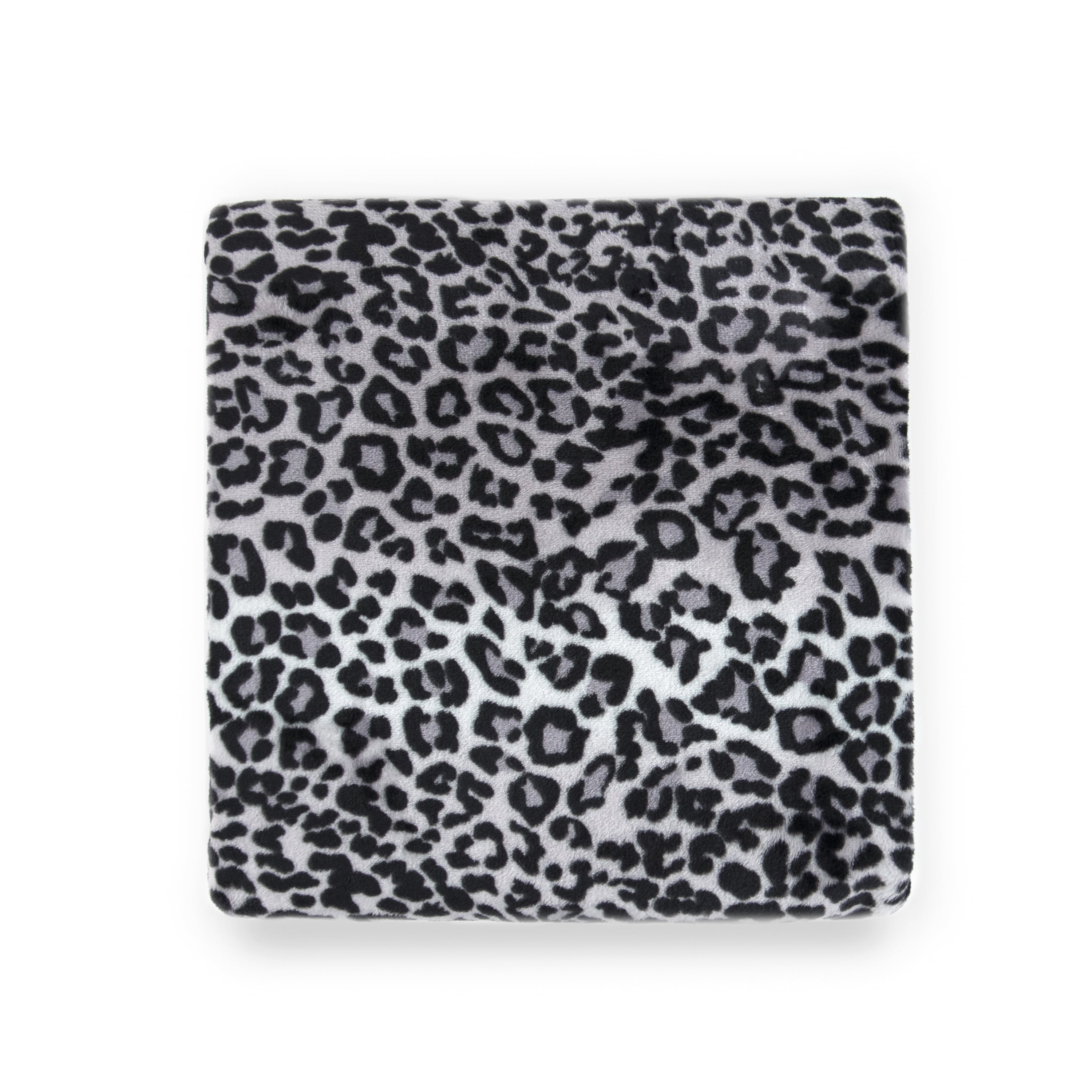 Sleeping Partners Super Soft Snow Leopard Throw Blanket, Grey Walmart