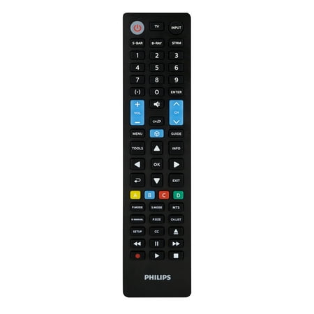 Samsung 4-Device Samsung Replacement Universal TV Remote Control in Black, SRP4319S/27