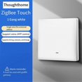 thumbnail image 4 of Tuya Zigbee Smart Switch Voice Intelligent Control Switch Single Zero Fire Line Universal 1 Switch, 4 of 5
