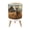 Color 1, variant on Small Trash Can with Lid Silhouette Majestic Deer Forest Sunset 1.8 Gallon Dog Proof Trash Can Round Garbage Can Waste Bin Wastebasket for Bathroom Bedroom Living Room