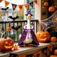 thumbnail image 4 of PiGOGI Christmas Goose Costume Cloak Set Witch Hat Cape Outfit Glitter Fabric for Garden Lawn Goose Statue Holiday Yard Decorative (Goose Not Included), 4 of 7