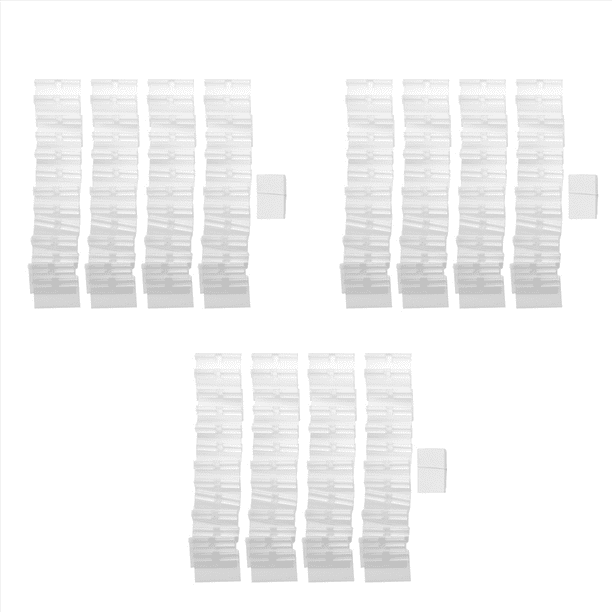 150Pcs Clear Plastic Label Holder Price Tag, Shelf Label Clip Removable