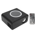 thumbnail image 1 of Miniproyector portátil Full HD 1080P LED Proyector de cine en casa Proyector de películas para iOS para Android Laptop Negro Enchufe de EE. UU., 1 of 15