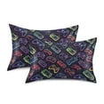 thumbnail image 3 of Ryvnso Satin Pillowcase Game Controller Pillow Cases Standard Size 30x20in, 3 of 6