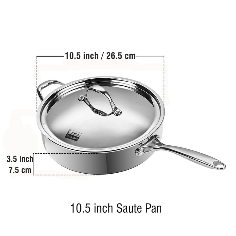 Frying Pan - 10” Dimensions & Drawings
