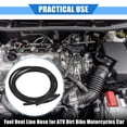 thumbnail image 2 of Unique Bargains 2pcs Fuel Vent Line Hose 0.2"x39" 5mm x 1m Gas Line Petrol Hose Tube Universal for ATV Dirt Bike Black, 2 of 6