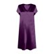 thumbnail image 4 of Camisetas de Cuello en V de Manga Larga de Mujer de Verano de Color Sólido Manga Corta Vestido de Sueño con Cuello en V, Vestido de Cuello en V de Manga Larga para las Mujeres Ropa de Noche Casual, 4 of 5