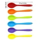 thumbnail image 5 of Inteprter Cuchara de silicona Cocina de mango largo Vajilla profesional para el hogar Cuchara de sopa antiadherente flexible en el hotel Utensilios de cocina Amarillo Inteprter HA062987-06B, 5 of 6