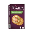 thumbnail image 2 of ( 2 Pack ) Toasteds Lightly Toasted Savory Onion Crackers 8 Oz, 2 of 2
