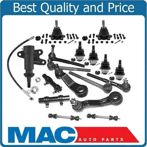 Front 17pcs Ball Joints Tie Rods for Chevrolet Tahoe 95-99 4 Wheel Drive