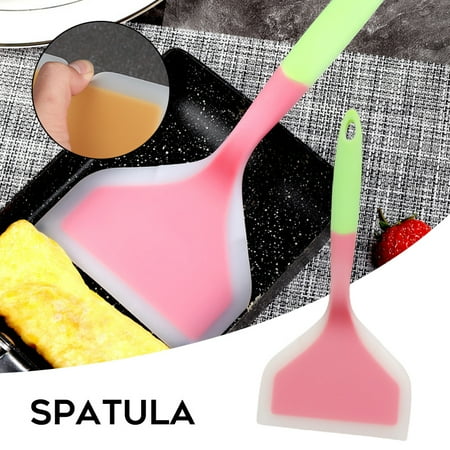 

Silicone Non-stick Pot Spatula Durable No Deformatiom Versatile Spatula High Temperature Resistance