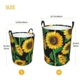 thumbnail image 5 of Bingfone Sunflower Waterproof Foldable Laundry Hamper Bucket With Handles For Storage Bin,Clothes Hamper (Medium), 5 of 8