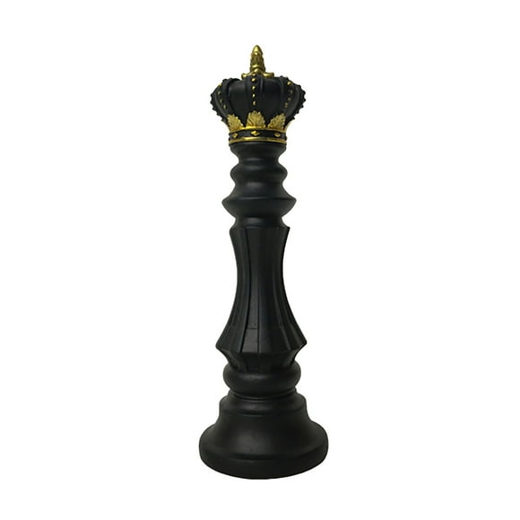 Desktop Decor Chess Kinges Queen Knight Statue Sculpture Decoration Items Family House Decoration