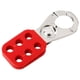 thumbnail image 3 of Riwesomey 10 piezas de bloqueo de hebilla, equipo de seguridad de Metal Industrial, mantenimiento de apagado duradero, Protector de seis eslabones para Herramientas y ferretería HS-02 Riwesomey TO001353-02B, 3 of 6