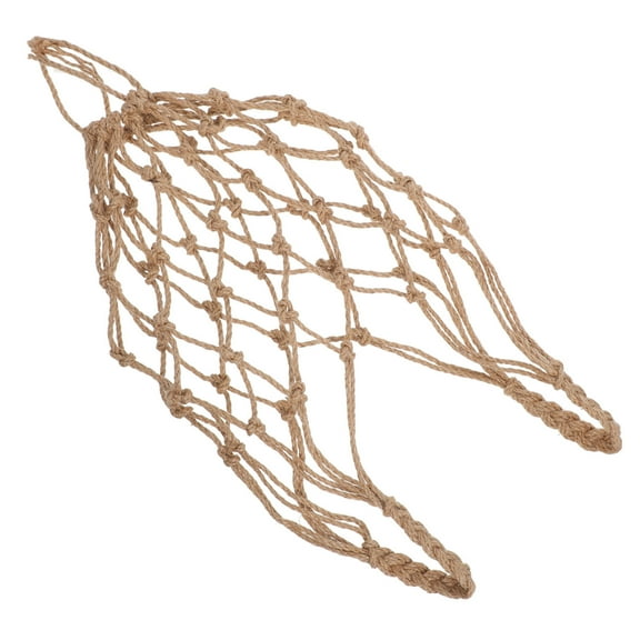 Masteelf Wine Bottle Holder Net Jute Rope Wine Bottle Carrier Hand Woven Bottles Storage Bag Bottle Mesh Basket For Wedding Birthday Travel Home