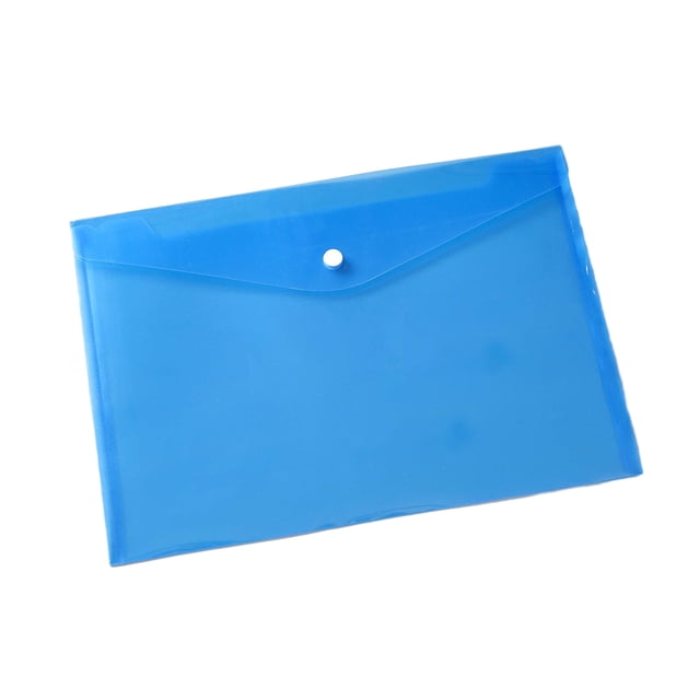 sweethay 10 unids/set organizador de carpetas transparente impermeable para documentos almacenamiento portátil transparente azul transparente Type3 NO3