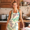 thumbnail image 1 of RKSTN Kitchen Utensils 1pc Parent Adult The Family Kitchen Lovely Print Linen Family Aprons Kitchen Utensils, 1 of 2