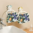 thumbnail image 6 of Fruit Leaves Print Kitchen Towels 6 Pcs Dish Towels Absorbent Soft Quick Dry Towel Dish Rags for Washing Dishes, 6 of 8
