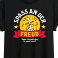 thumbnail image 3 of Peanuts - Snoopy Spass An Der Freud - Juniors Ideal Flowy Muscle T-Shirt, 3 of 6