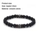 thumbnail image 2 of Hombres Mujeres Piedra Natural Lava Rock Difusor Pulsera Elástica Yoga Ágata Cuentas Pulsera Brazalete, 2 of 5