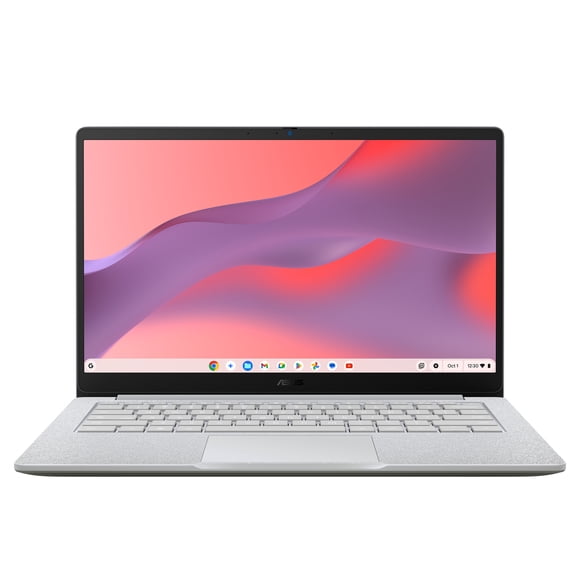 ASUS Chromebook CM14 Laptop, 14” 16:9 FHD (1920 x 1080) Anti-Glare Display, MediaTek™ Kompanio 540 Processor, 128 GB eMMC Storage, 8 GB RAM, ChromeOS, Pure Grey, CM1405CM4A-DB01-CB