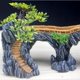 thumbnail image 4 of Decoraciones para puentes de acuario Adornos para peceras - Decoración de plantas de roca de resina, ecológico para acuarios de de Zulema Acuario Cuevas acuáticas, 4 of 8