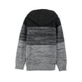 thumbnail image 2 of X RAY JEANS Boy's Colorblock Pullover Hood Sweater, Grey, S, 2 of 9