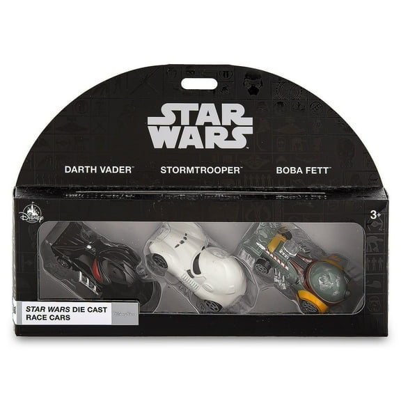 Disney Parks Star Wars Dark Side Disney Racers Die Cast Set New with Box