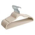 thumbnail image 1 of Perchas de terciopelo premium Percha de terciopelo antideslizante - Perchas de ropa Perchas de terciopelo para ahorrar espacio Perchas antideslizantes para abrigos (10 piezas) Ormromra ZJWJ444, 1 of 4