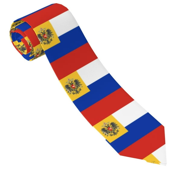 Russian-Flag Tie For Men Funny Neckties Fashion Gentleman Soft Comfortable Ties