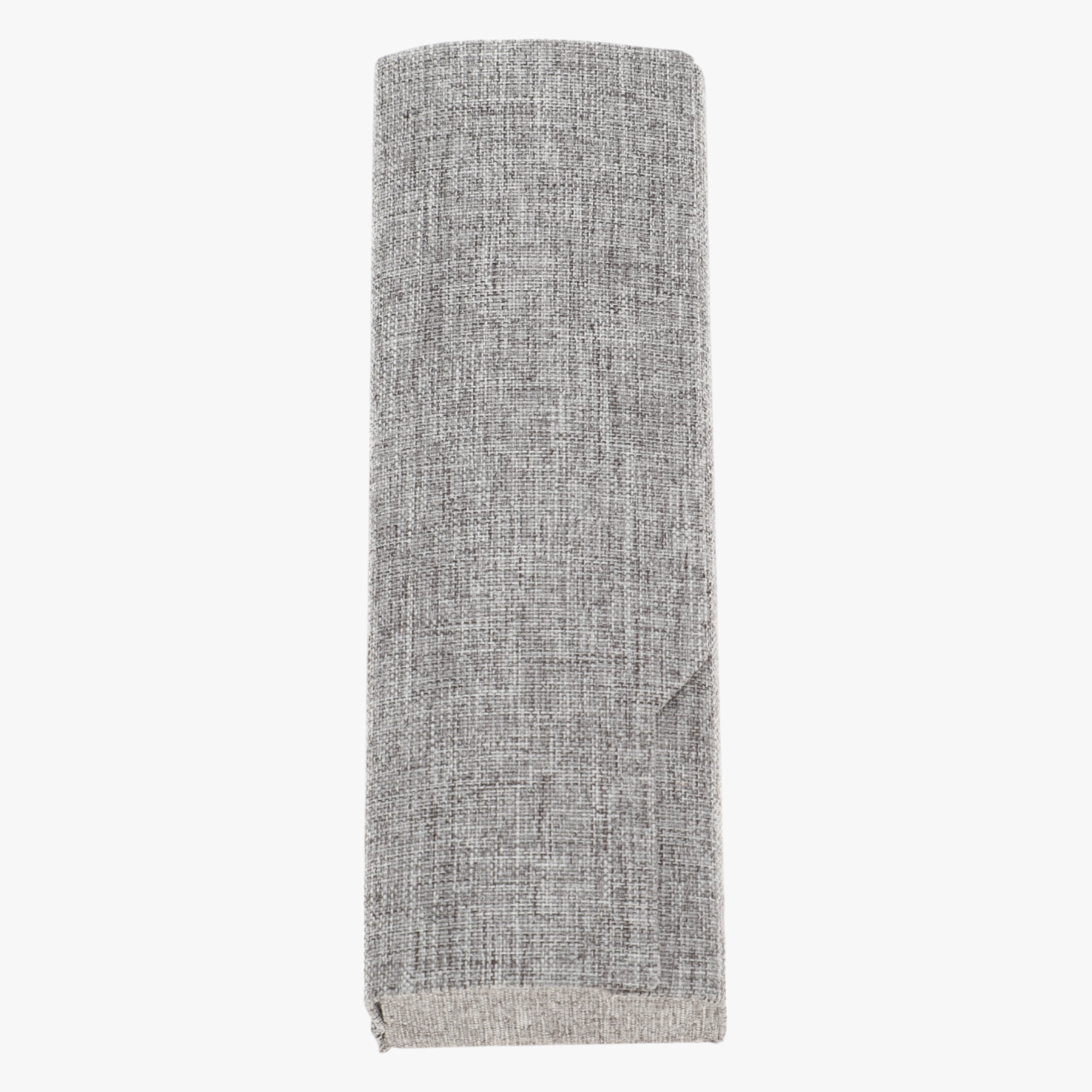 Unique Bargains Faux Linen Portable Eyeglasses Storage For Daily Use Gray