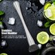 thumbnail image 2 of Agitador de cócteles de acero inoxidable para mezclar mojitos y frutas, herramienta de barra para preparar bebidas caseras, artículos esenciales para bar de vino, 2 of 8