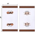 thumbnail image 2 of Hello Autumn Gnome Pumpkin Kitchen Towels and Dish Towels, 18 x 26 Inch Fall Harvest Thanksgiving Tea Towels for Cooking Baking Set of 2, 2 of 6