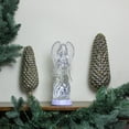 thumbnail image 4 of Northlight 11.5" LED Lighted Color Changing Angel with Trumpet Christmas Glittering Snow Dome, 4 of 4