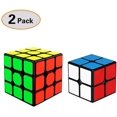 thumbnail image 1 of Magic Cube Ensemble, 2x2 + 3x3, 2 Po Paquet (Noir), 1 of 4