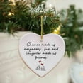 thumbnail image 4 of 2PCS "Merry Christmas Mommy and Daddy" Tree Pendants - Thoughtful Gift for Expectant Parents, Festive Christmas Tree Ornaments, Perfect Neighbor Holiday Gift to Share Cheer, Wood, 4 of 7
