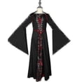 thumbnail image 2 of Disfraz de vampiro Halloween para niñas Vestido de vampiro Disfraces de reina, 2 of 5
